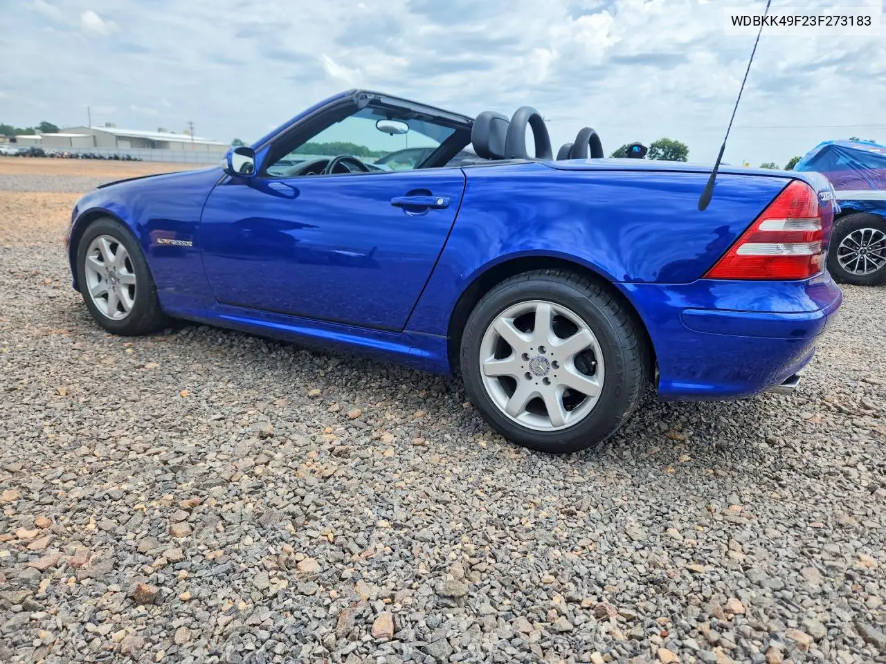 2003 Mercedes-Benz Slk 230 Kompressor VIN: WDBKK49F23F273183 Lot: 60655216