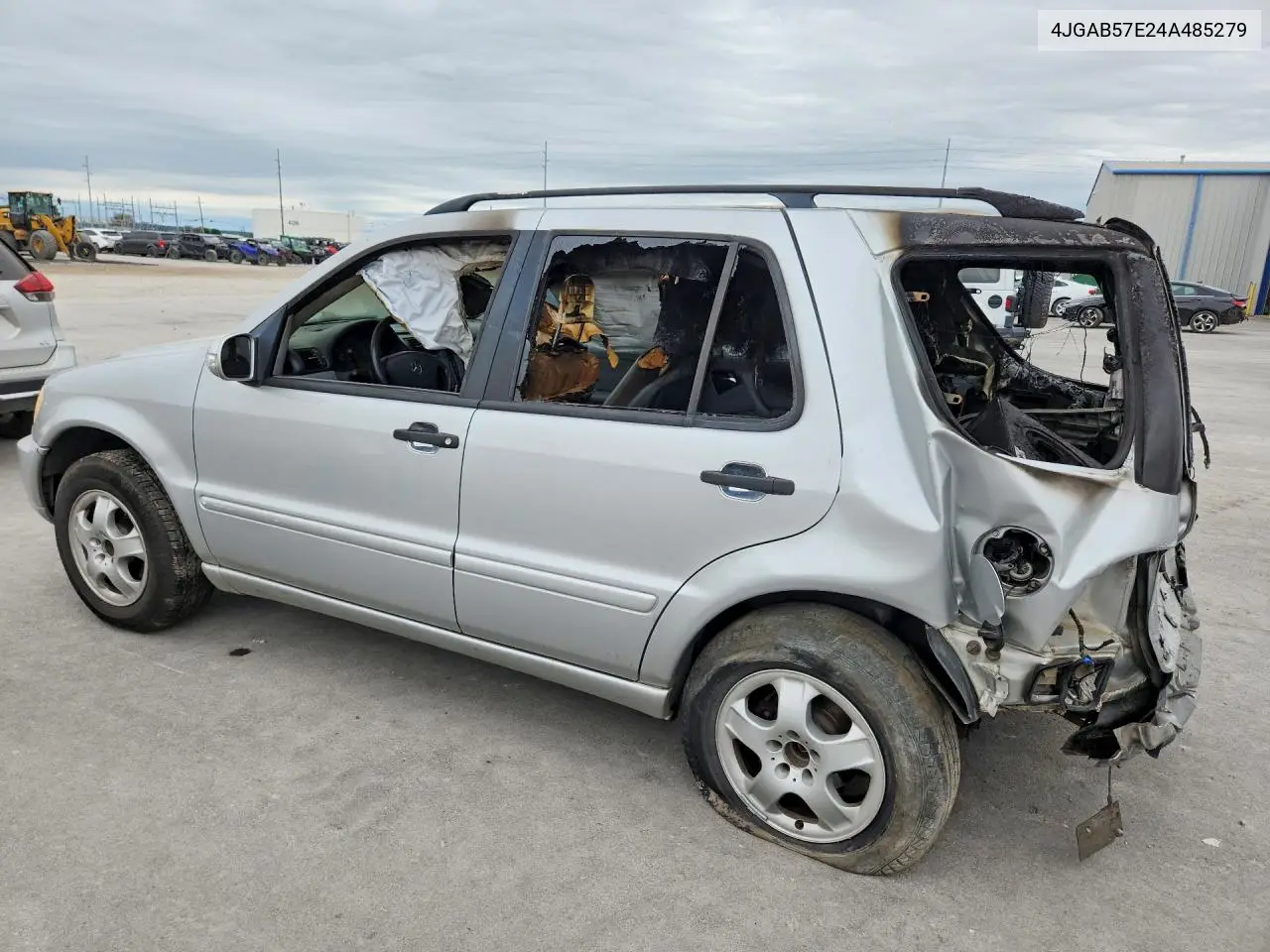2004 Mercedes-Benz Ml 350 VIN: 4JGAB57E24A485279 Lot: 57883436
