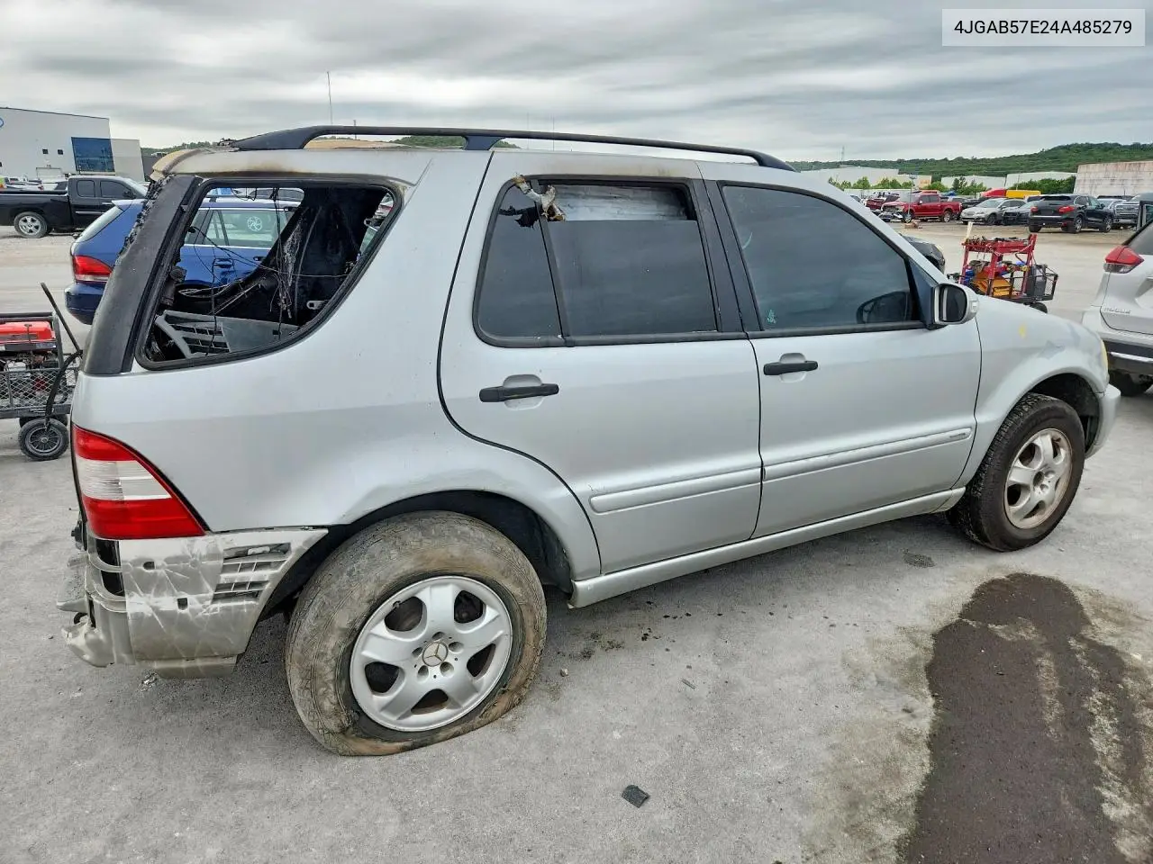 2004 Mercedes-Benz Ml 350 VIN: 4JGAB57E24A485279 Lot: 57883436