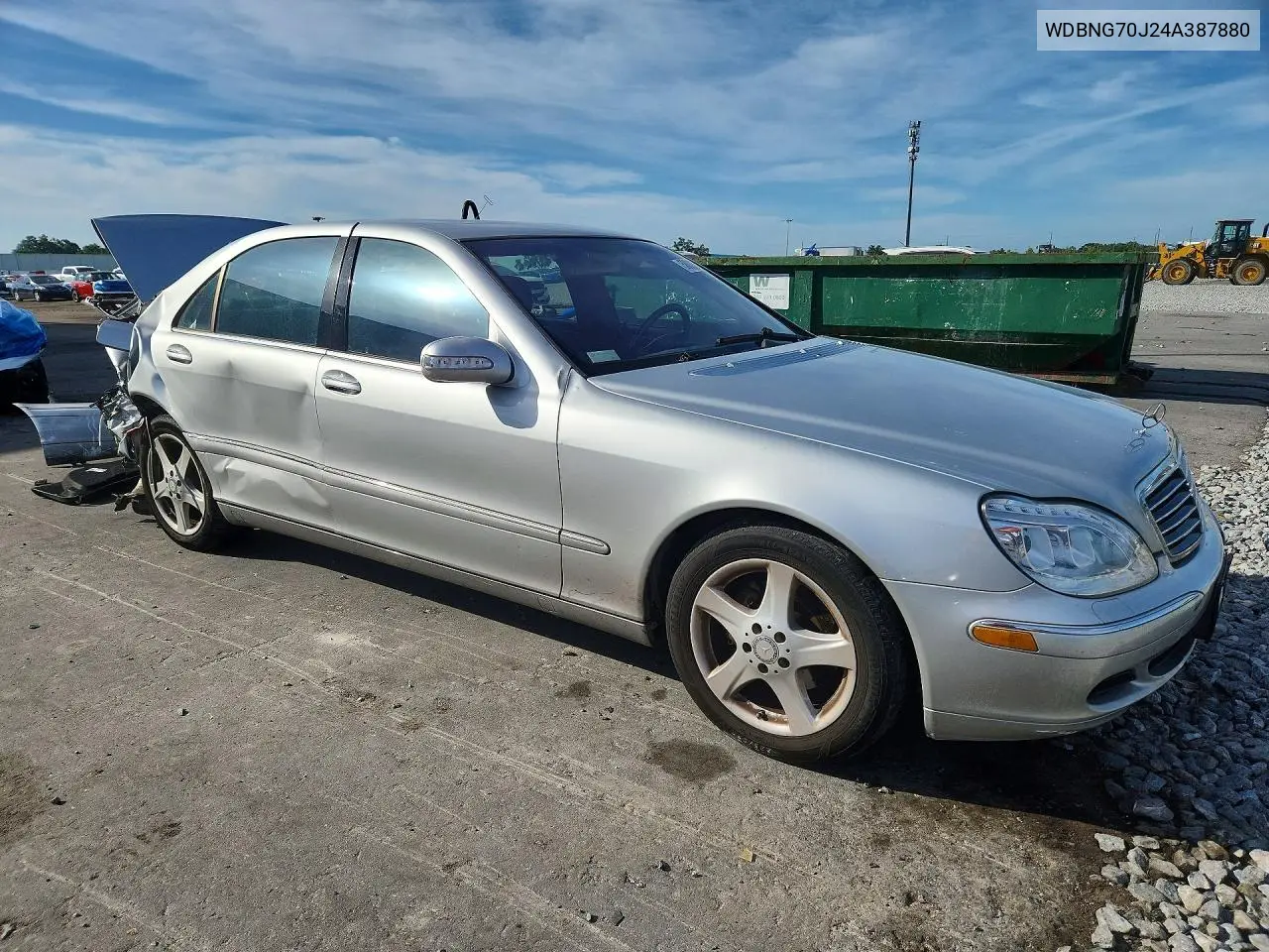 2004 Mercedes-Benz S 430 VIN: WDBNG70J24A387880 Lot: 58003746