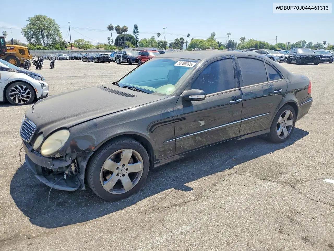 2004 Mercedes-Benz E 500 VIN: WDBUF70J04A461313 Lot: 58765026