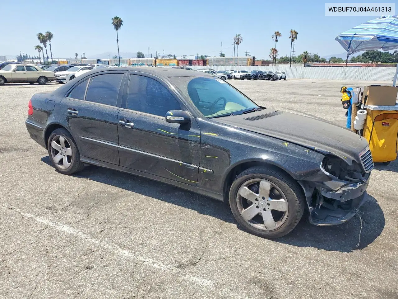 2004 Mercedes-Benz E 500 VIN: WDBUF70J04A461313 Lot: 58765026