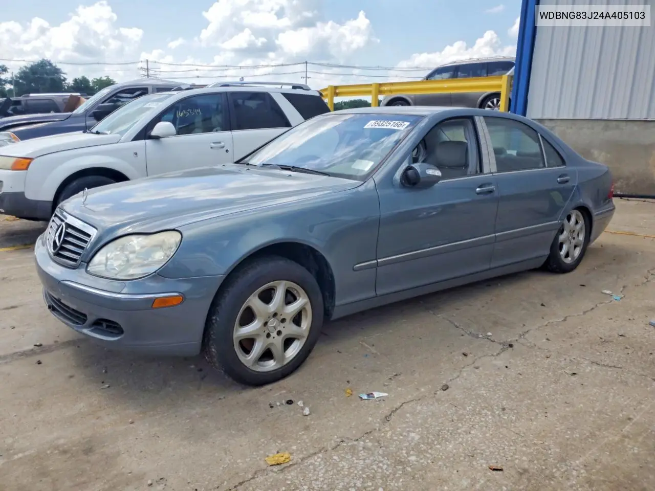 2004 Mercedes-Benz S 430 4Matic VIN: WDBNG83J24A405103 Lot: 59325166
