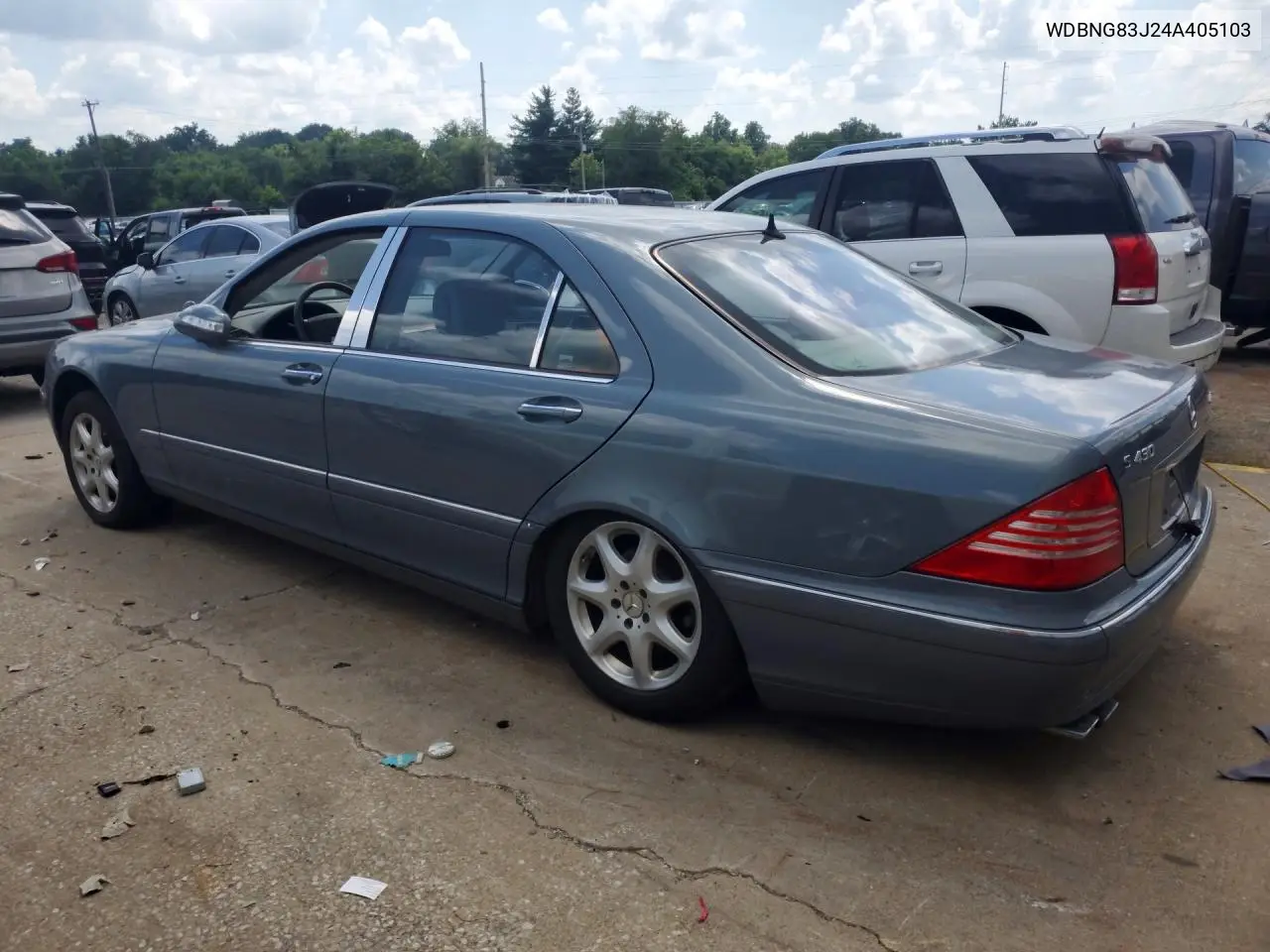 2004 Mercedes-Benz S 430 4Matic VIN: WDBNG83J24A405103 Lot: 59325166