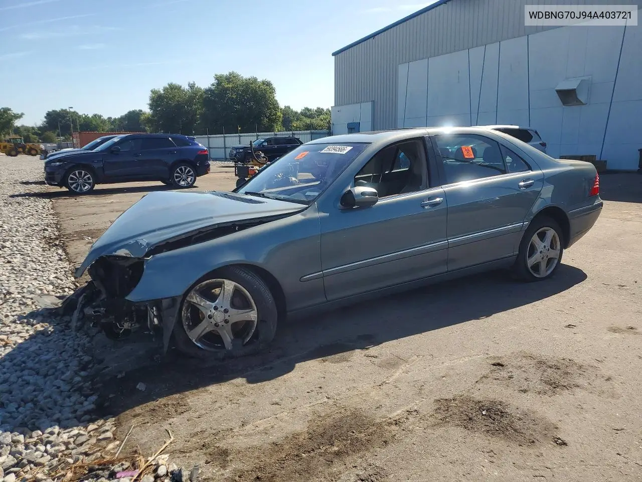 2004 Mercedes-Benz S 430 VIN: WDBNG70J94A403721 Lot: 59394566