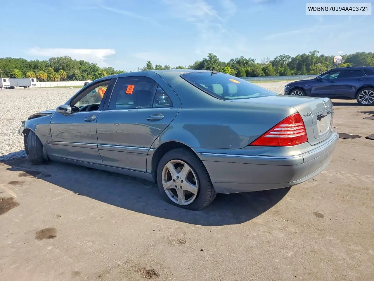 2004 Mercedes-Benz S 430 VIN: WDBNG70J94A403721 Lot: 59394566