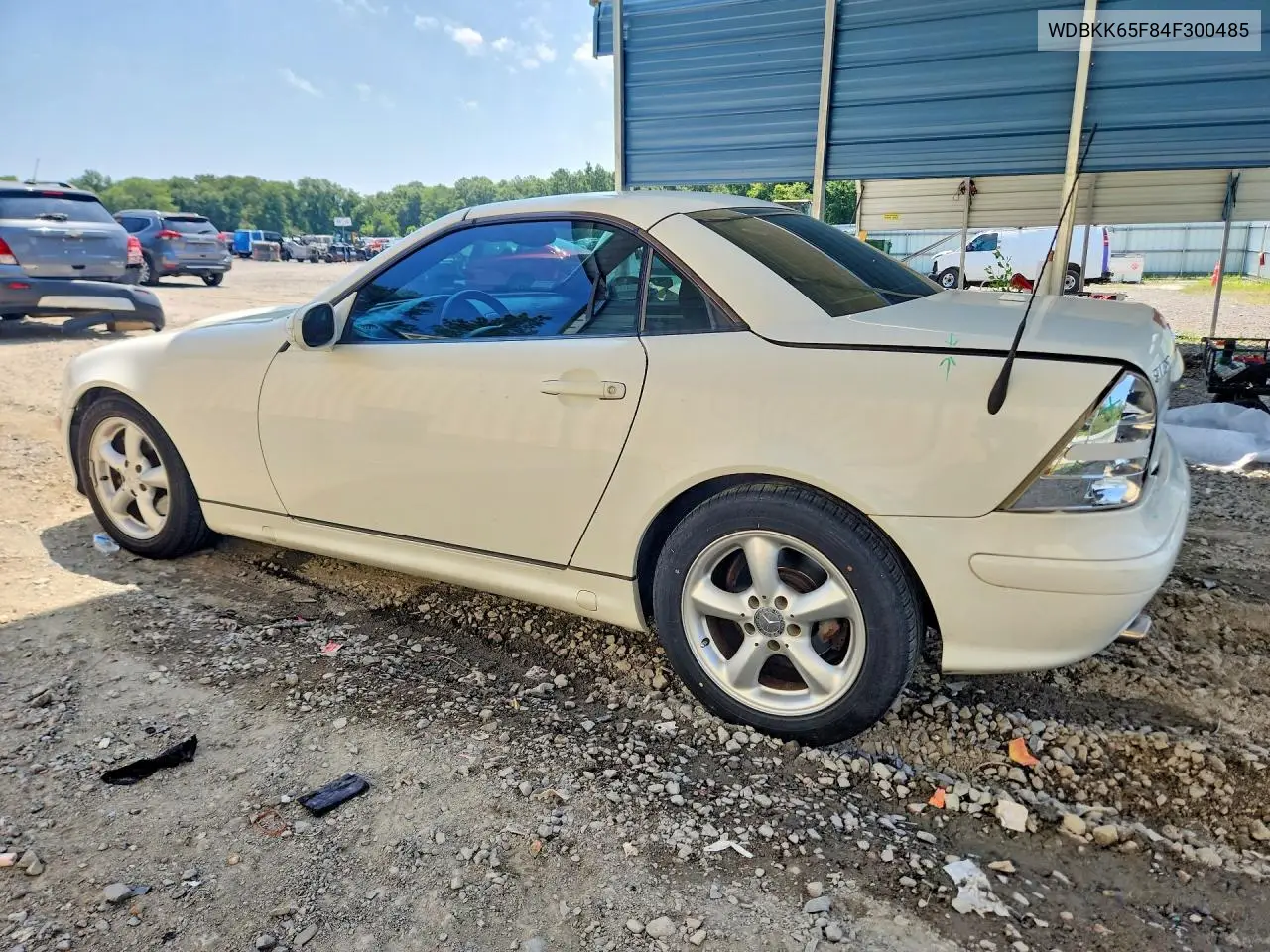 2004 Mercedes-Benz Slk 320 VIN: WDBKK65F84F300485 Lot: 59600256