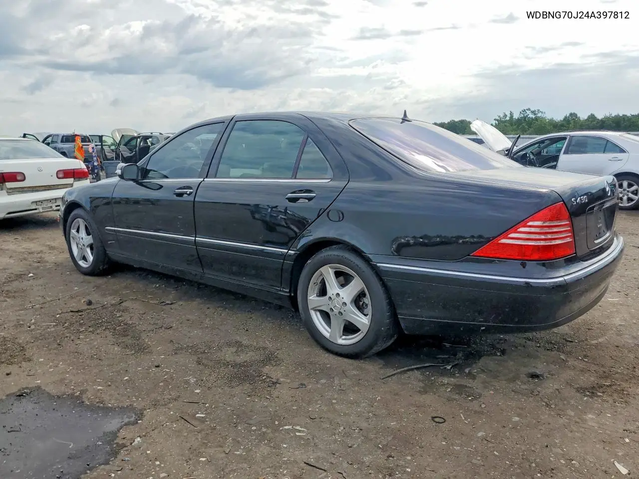 2004 Mercedes-Benz S 430 VIN: WDBNG70J24A397812 Lot: 61185756