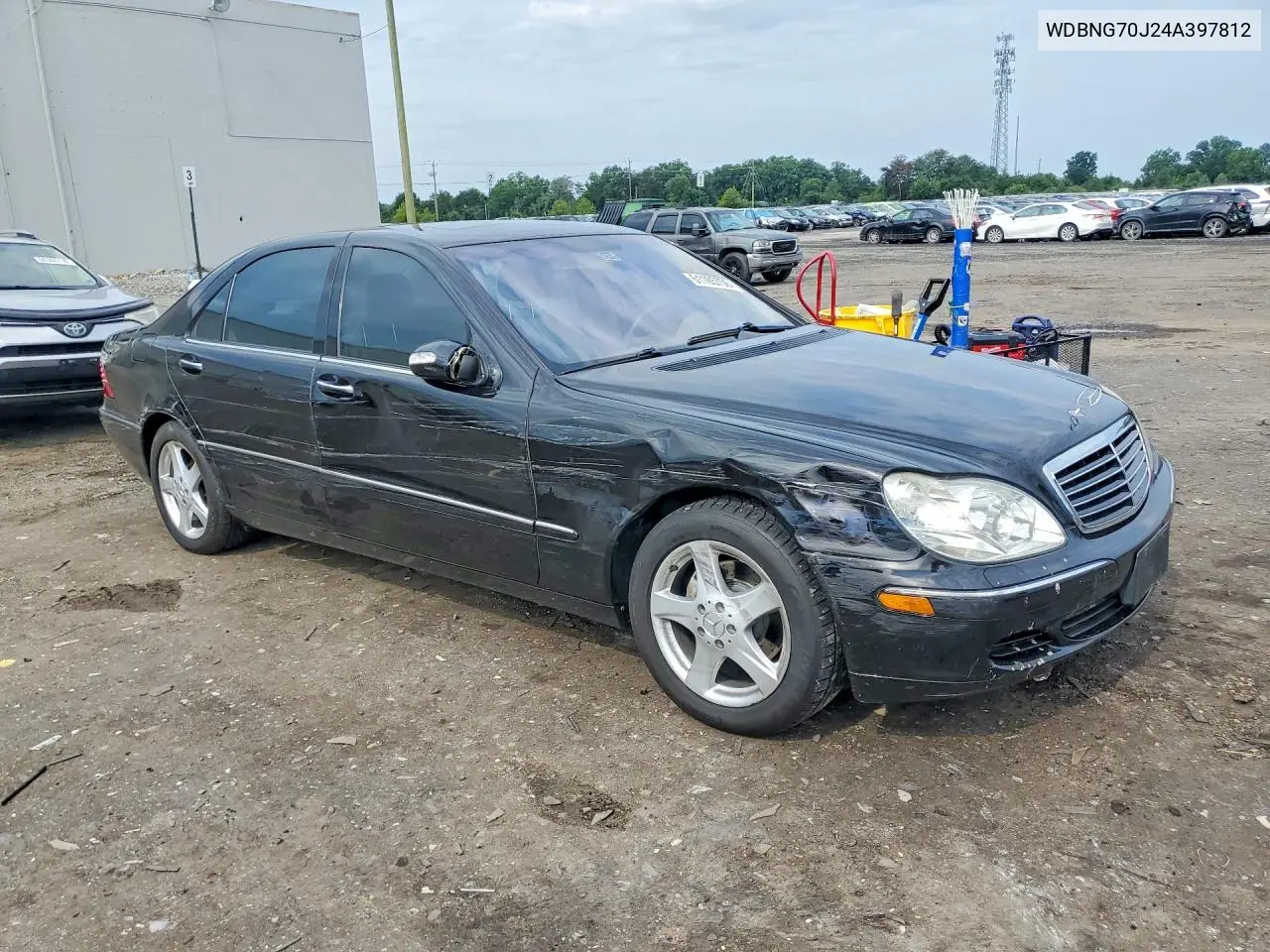 2004 Mercedes-Benz S 430 VIN: WDBNG70J24A397812 Lot: 61185756
