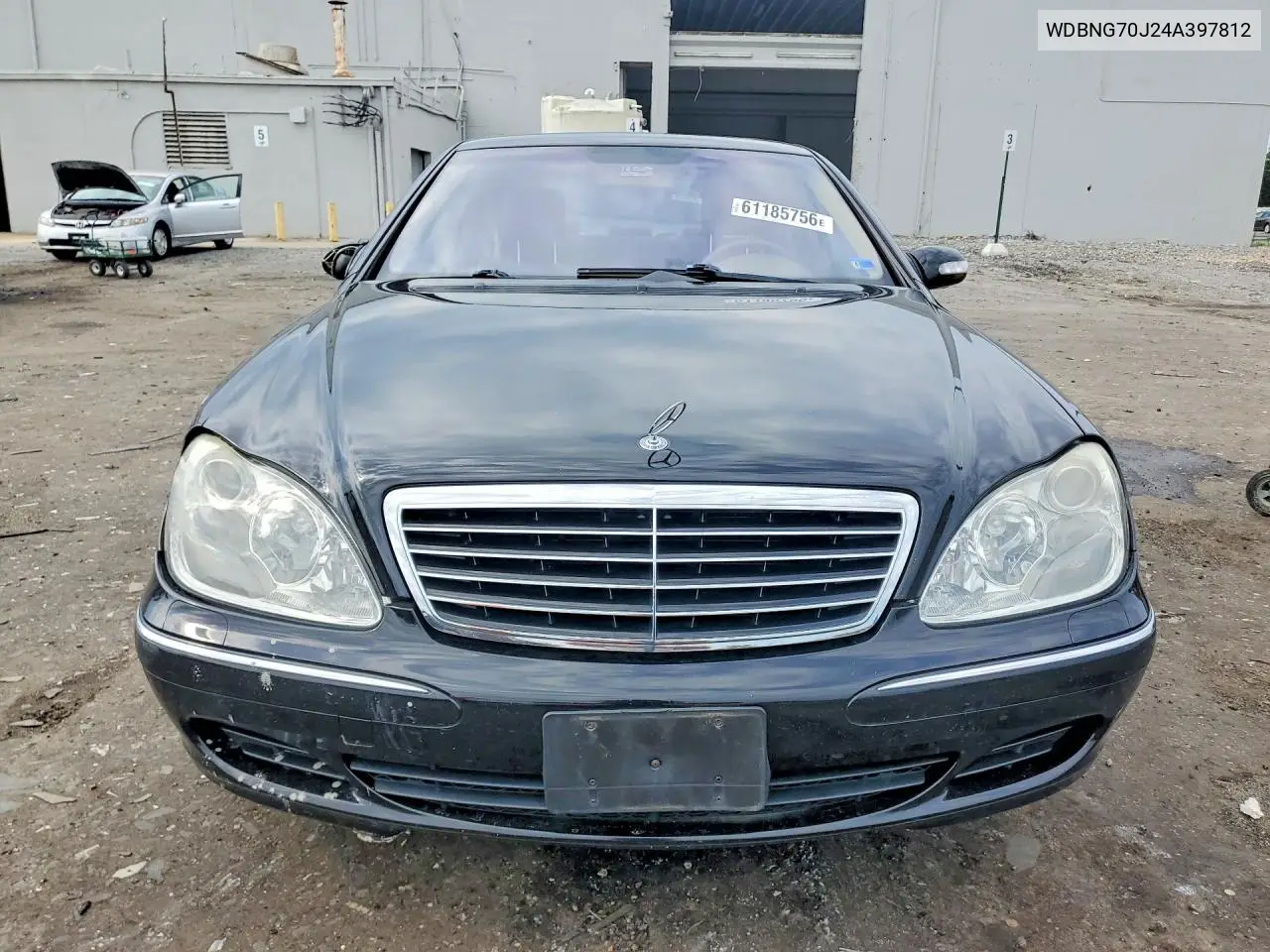 2004 Mercedes-Benz S 430 VIN: WDBNG70J24A397812 Lot: 61185756