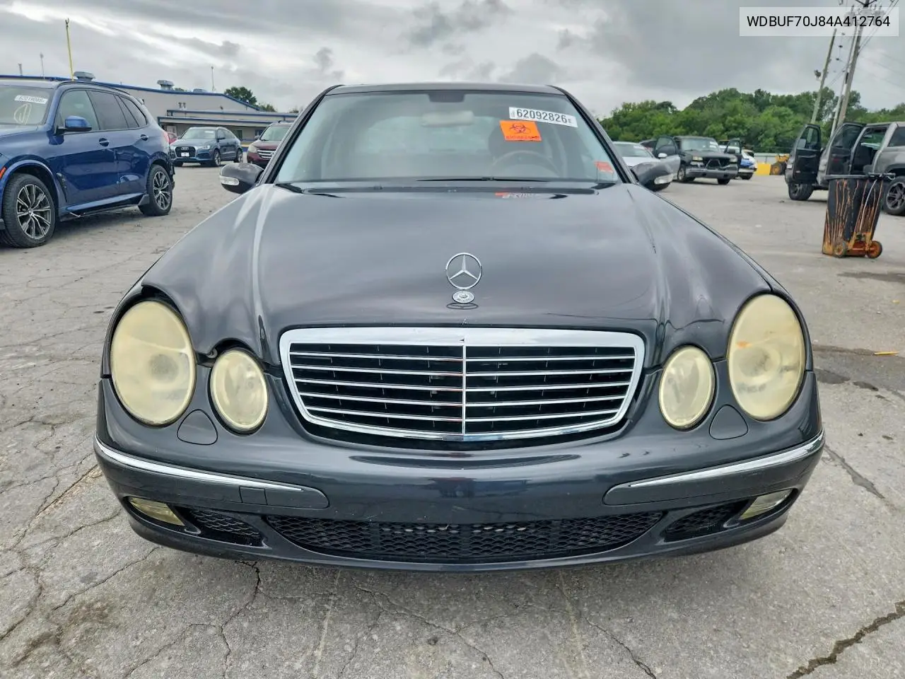 2004 Mercedes-Benz E 500 VIN: WDBUF70J84A412764 Lot: 62092826