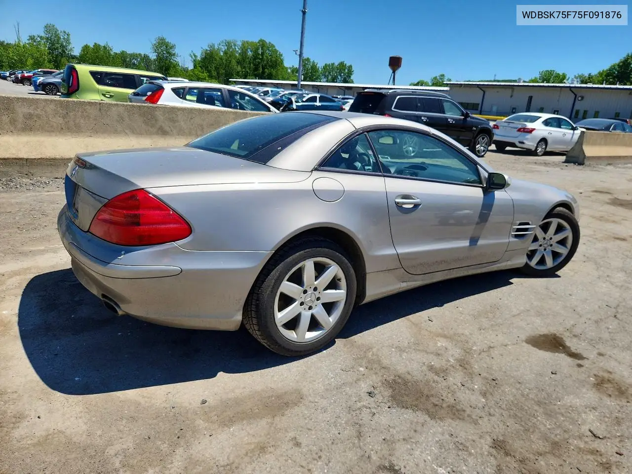 2005 Mercedes-Benz Sl 500 VIN: WDBSK75F75F091876 Lot: 54876796