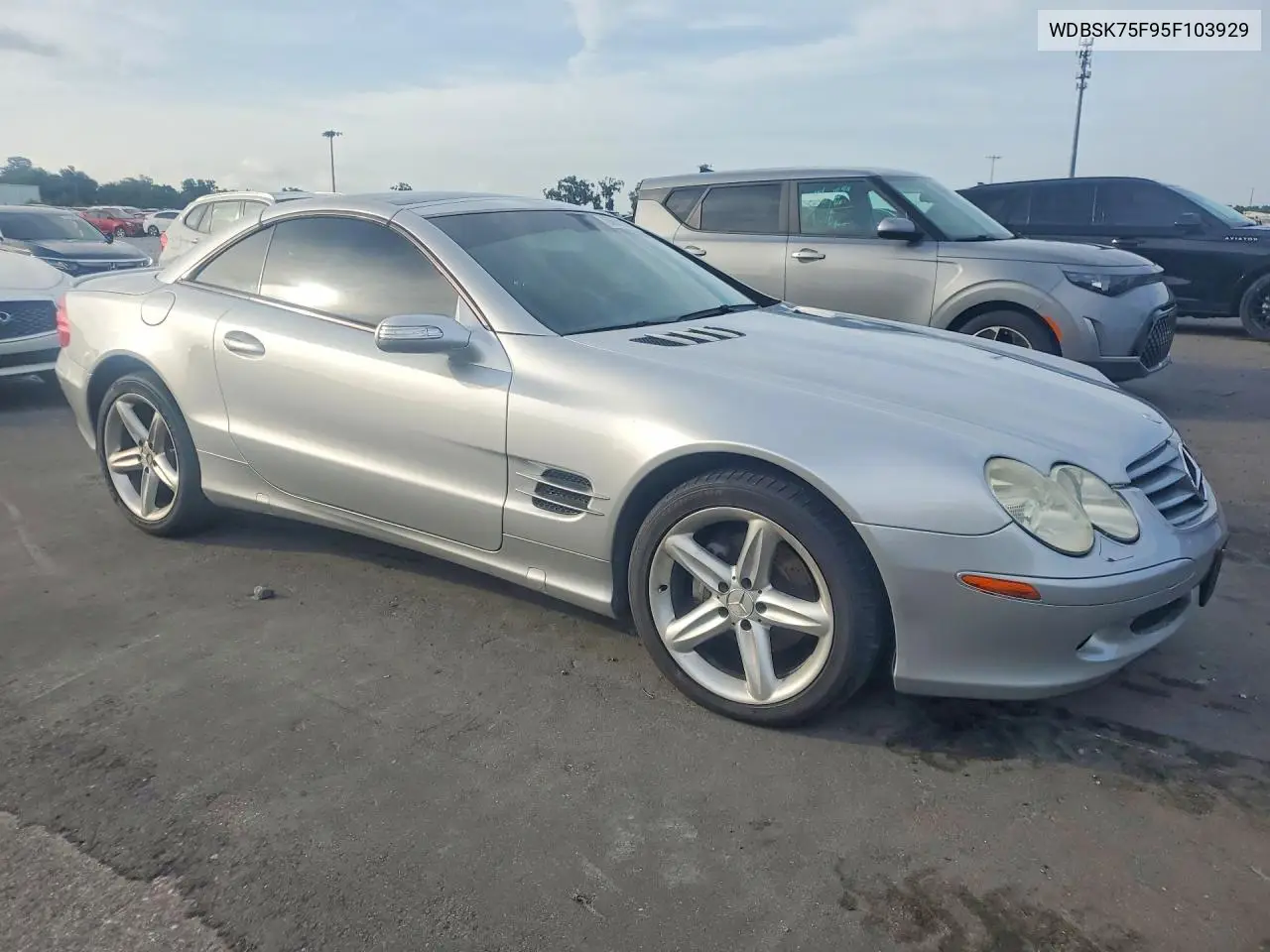 2005 Mercedes-Benz Sl 500 VIN: WDBSK75F95F103929 Lot: 55603586