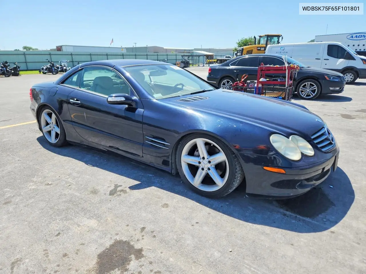 2005 Mercedes-Benz Sl 500 VIN: WDBSK75F65F101801 Lot: 55831246