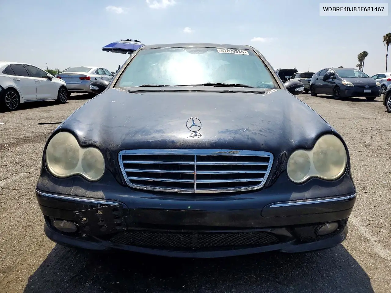 2005 Mercedes-Benz C 230K Sport Sedan VIN: WDBRF40J85F681467 Lot: 57890886
