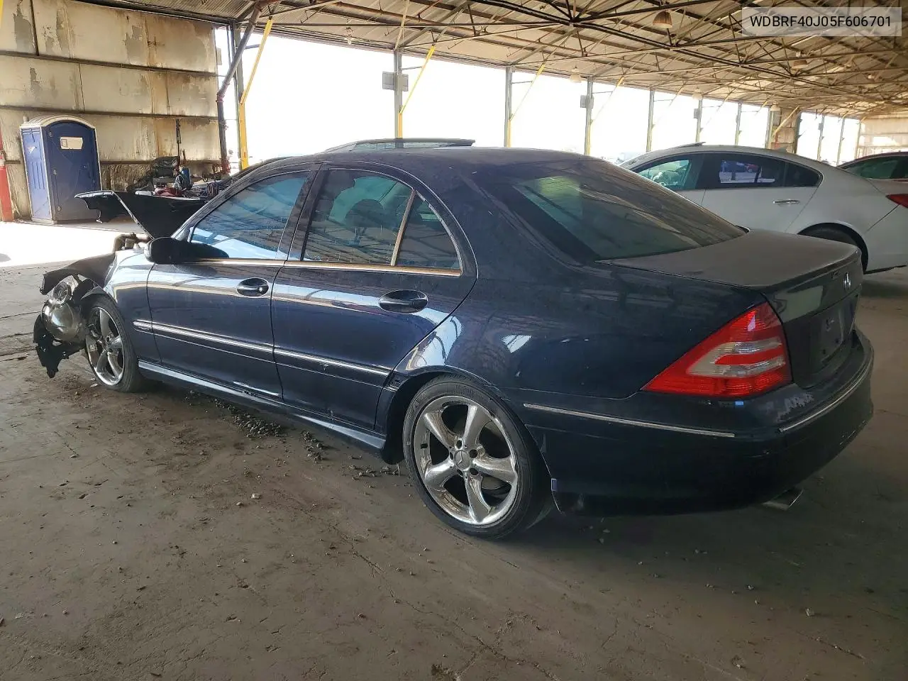 2005 Mercedes-Benz C 230K Sport Sedan VIN: WDBRF40J05F606701 Lot: 58142226