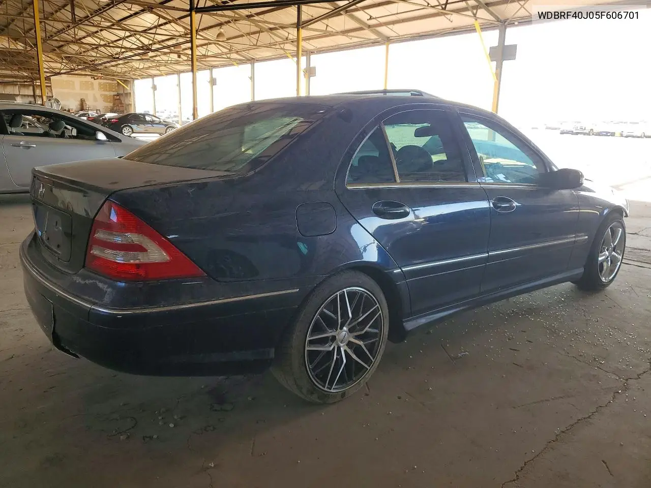 2005 Mercedes-Benz C 230K Sport Sedan VIN: WDBRF40J05F606701 Lot: 58142226