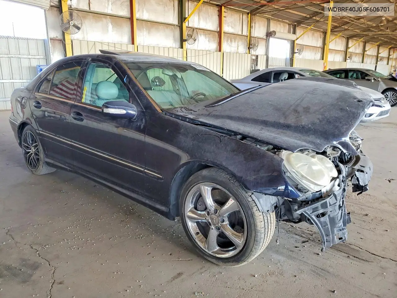2005 Mercedes-Benz C 230K Sport Sedan VIN: WDBRF40J05F606701 Lot: 58142226