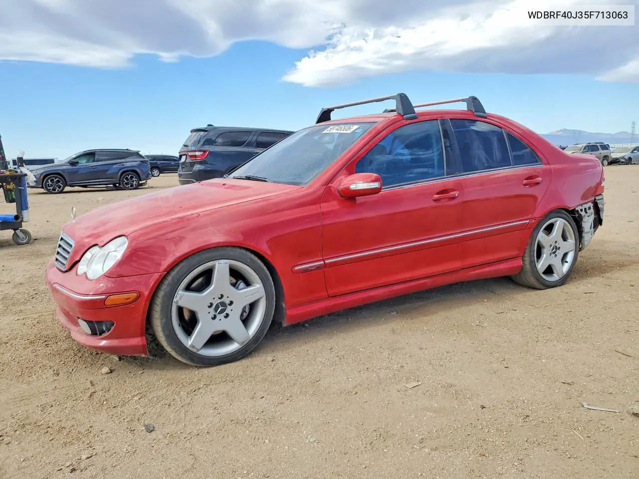 2005 Mercedes-Benz C 230K Sport Sedan VIN: WDBRF40J35F713063 Lot: 58746506
