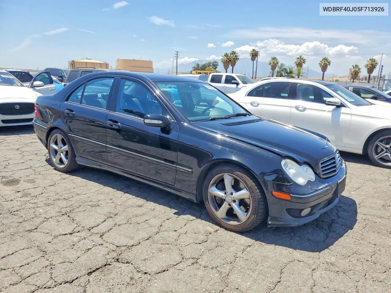 2005 Mercedes-Benz C 230K Sport Sedan VIN: WDBRF40J05F713926 Lot: 60620536