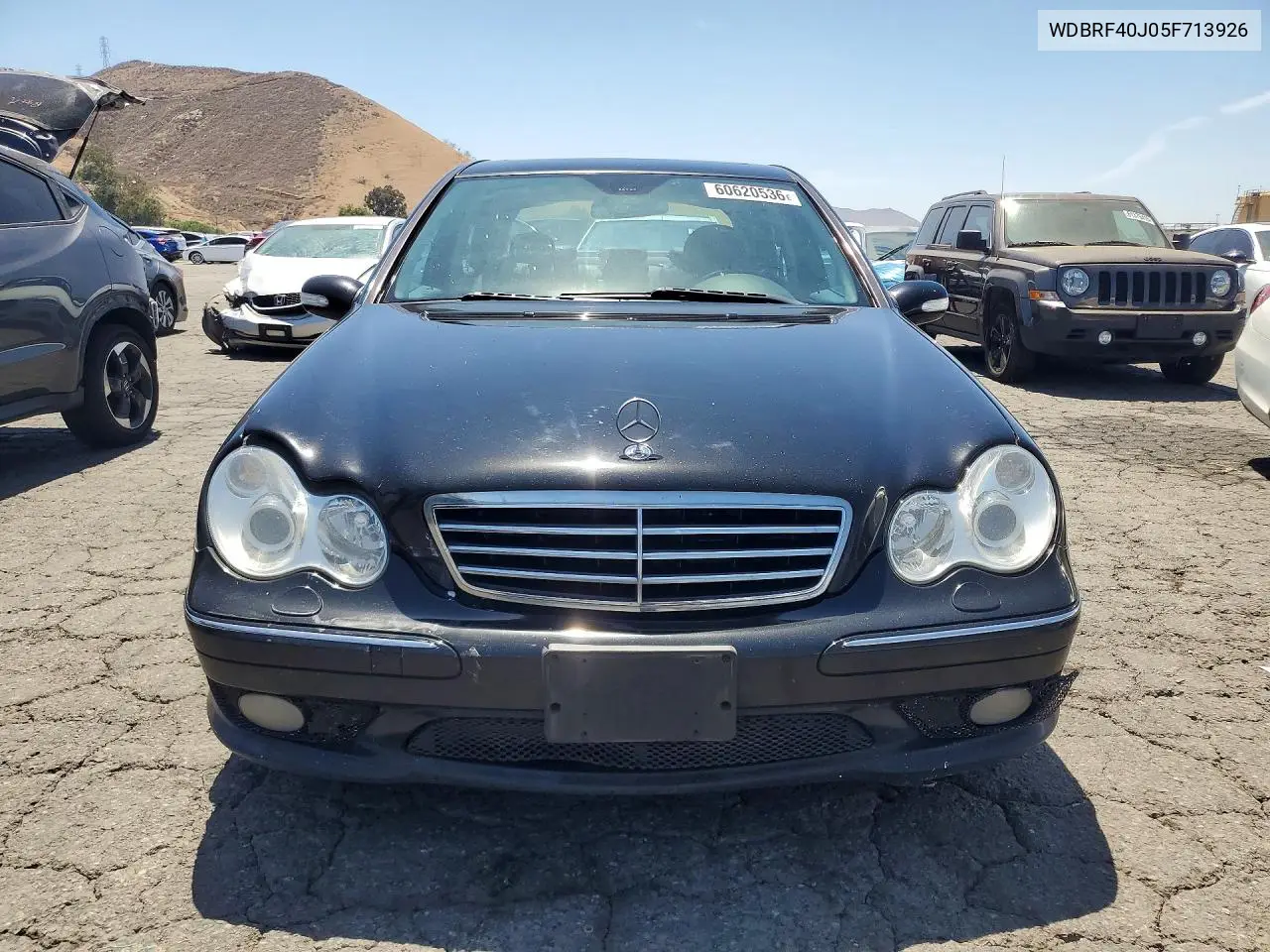 2005 Mercedes-Benz C 230K Sport Sedan VIN: WDBRF40J05F713926 Lot: 60620536