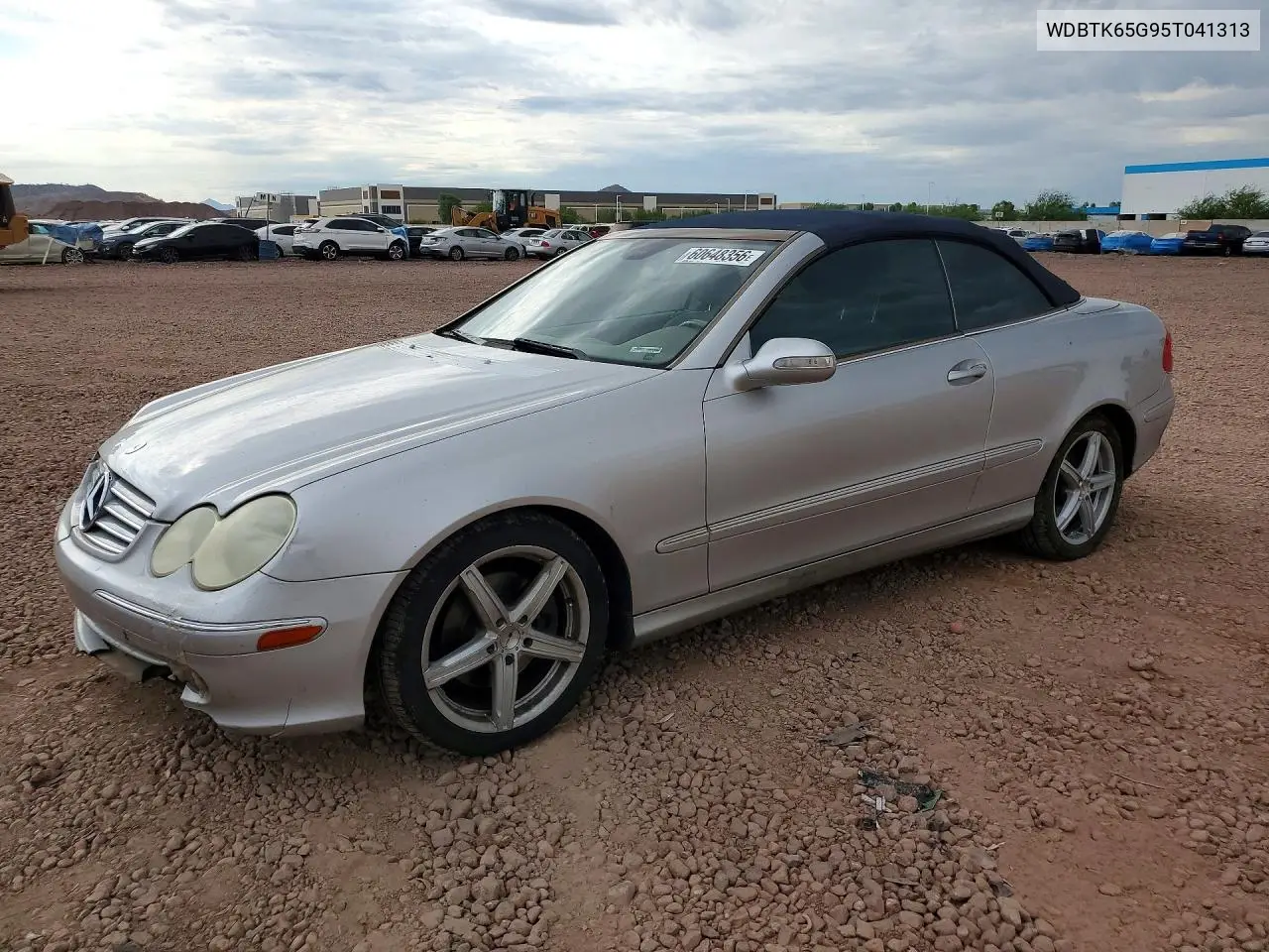 2005 Mercedes-Benz Clk 320 VIN: WDBTK65G95T041313 Lot: 60648356