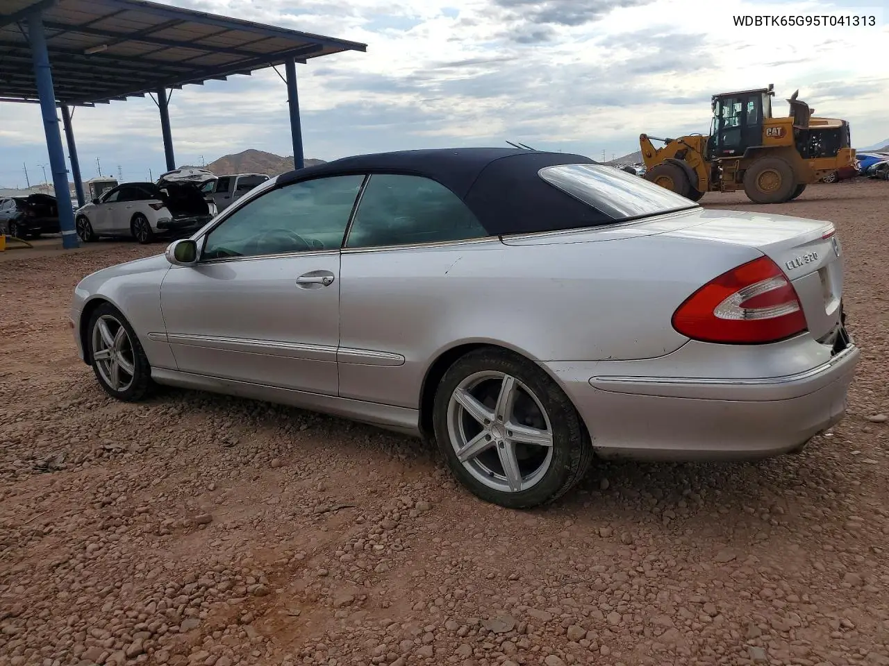 2005 Mercedes-Benz Clk 320 VIN: WDBTK65G95T041313 Lot: 60648356