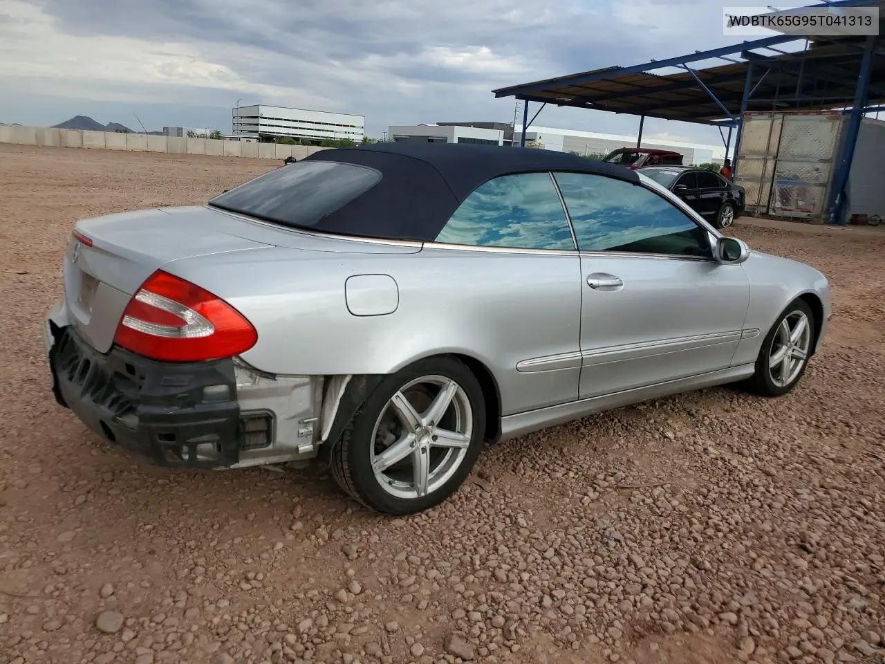 2005 Mercedes-Benz Clk 320 VIN: WDBTK65G95T041313 Lot: 60648356