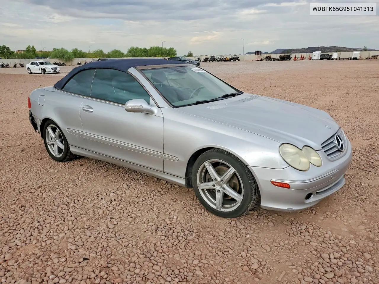 2005 Mercedes-Benz Clk 320 VIN: WDBTK65G95T041313 Lot: 60648356