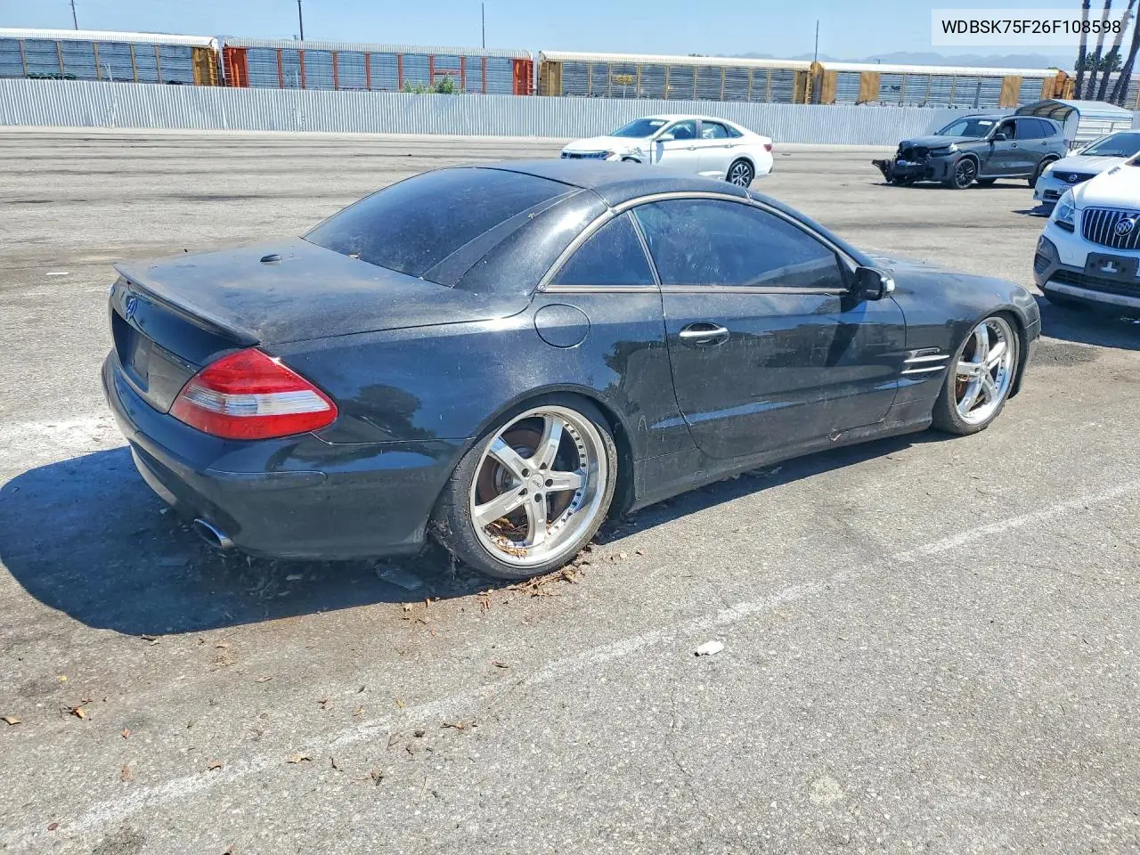 2006 Mercedes-Benz Sl 500 VIN: WDBSK75F26F108598 Lot: 52541796