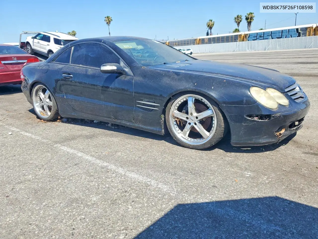 2006 Mercedes-Benz Sl 500 VIN: WDBSK75F26F108598 Lot: 52541796