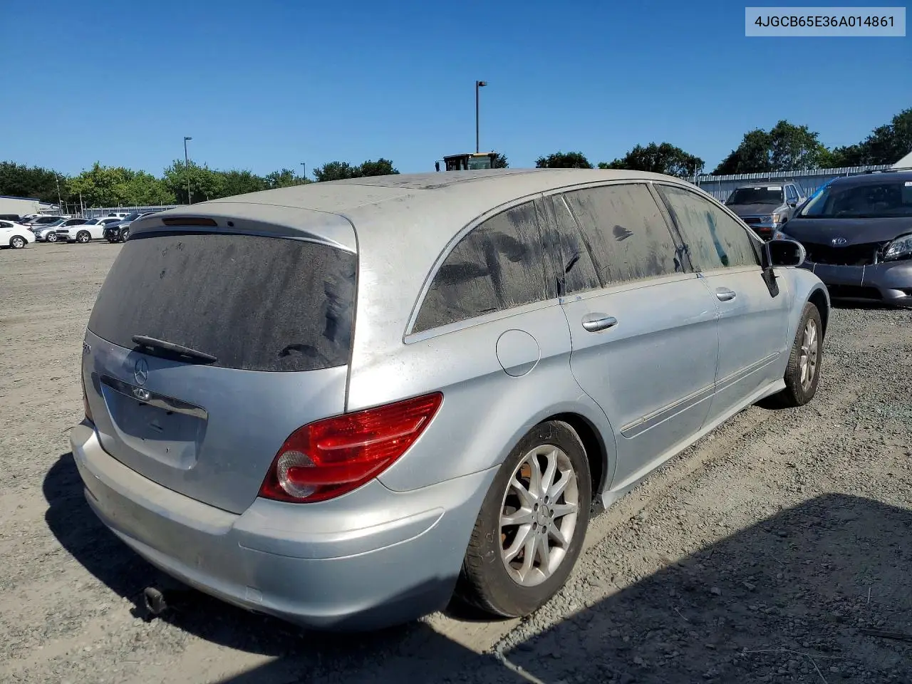 2006 Mercedes-Benz R 350 VIN: 4JGCB65E36A014861 Lot: 53658696
