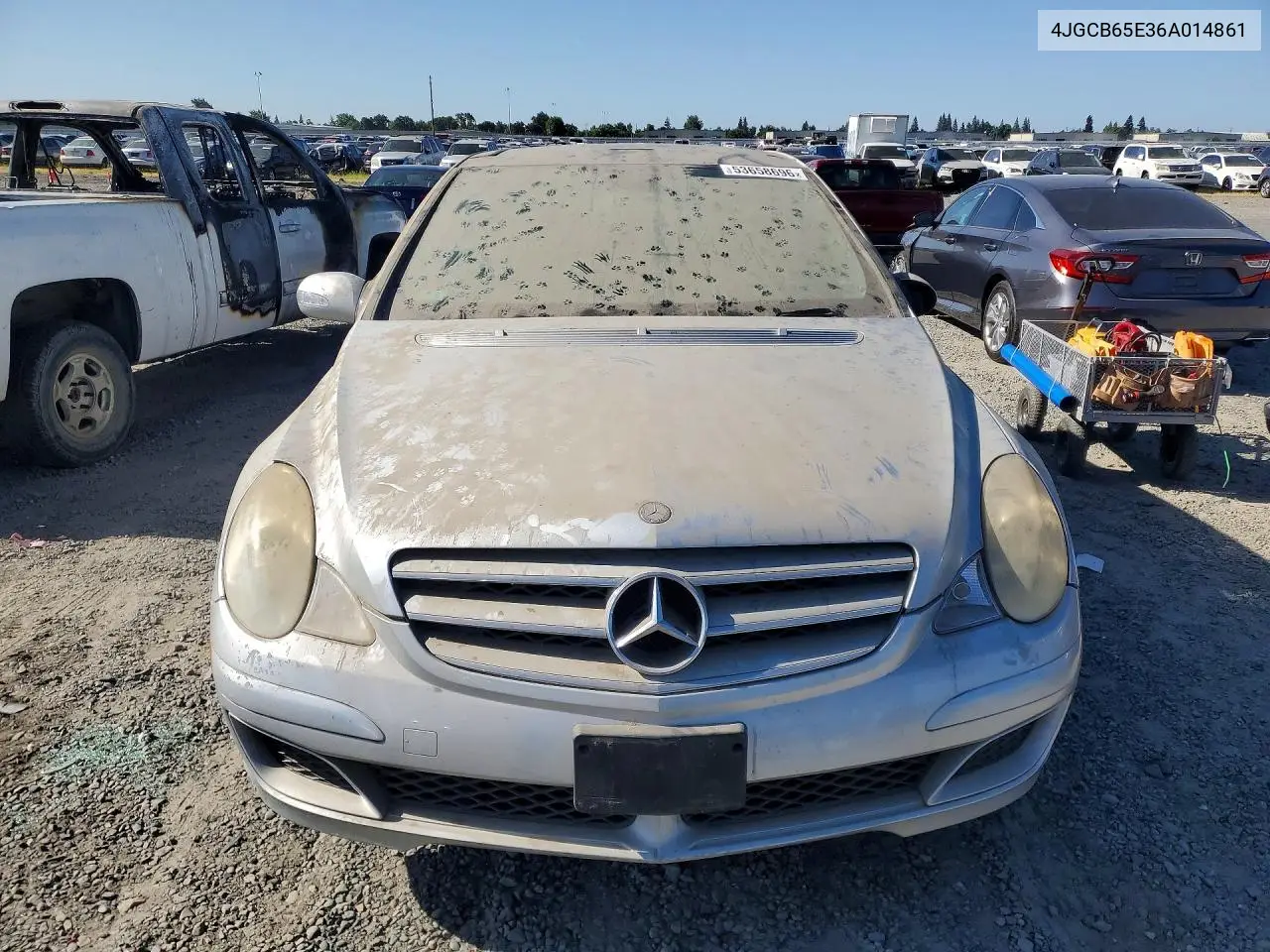 2006 Mercedes-Benz R 350 VIN: 4JGCB65E36A014861 Lot: 53658696