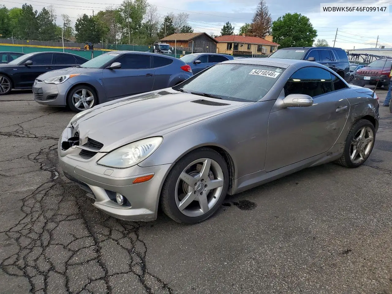 2006 Mercedes-Benz Slk 350 VIN: WDBWK56F46F099147 Lot: 54210246
