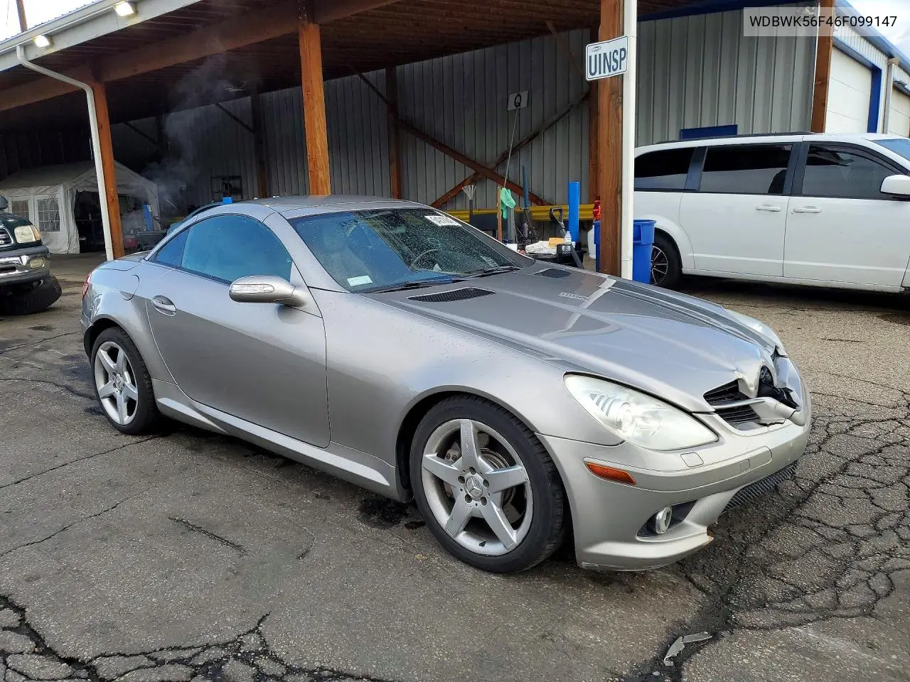 2006 Mercedes-Benz Slk 350 VIN: WDBWK56F46F099147 Lot: 54210246