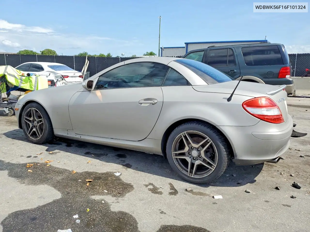 2006 Mercedes-Benz Slk 350 VIN: WDBWK56F16F101324 Lot: 54965146