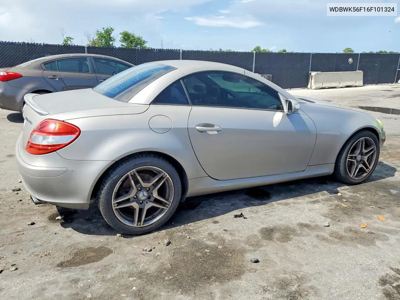 2006 Mercedes-Benz Slk 350 VIN: WDBWK56F16F101324 Lot: 54965146