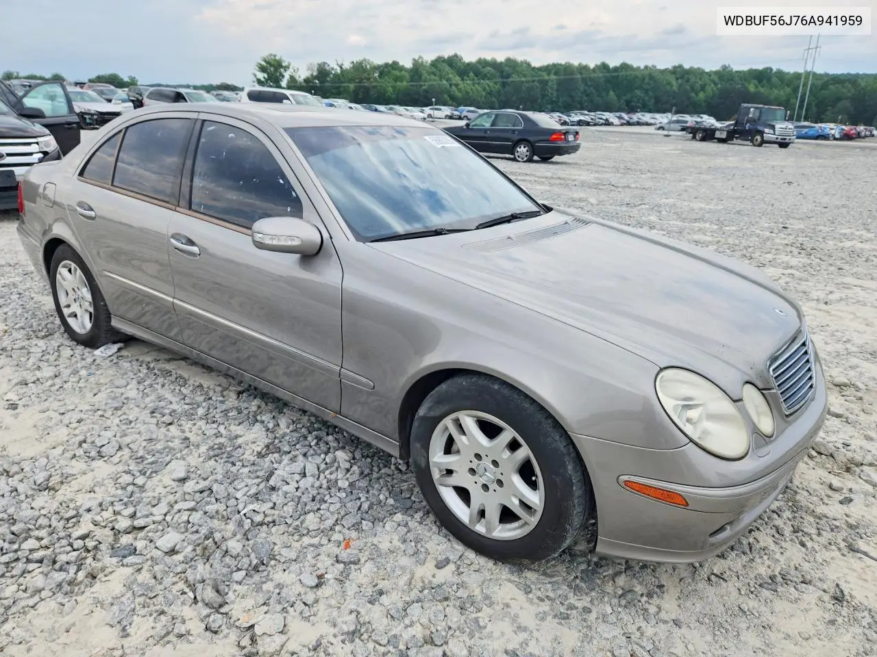 2006 Mercedes-Benz E 350 VIN: WDBUF56J76A941959 Lot: 55905286