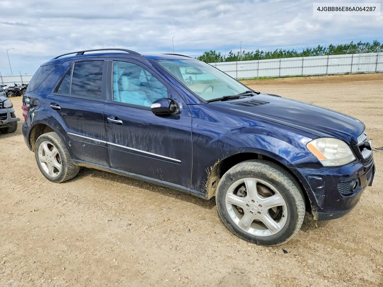 2006 Mercedes-Benz Ml 350 VIN: 4JGBB86E86A064287 Lot: 57120856