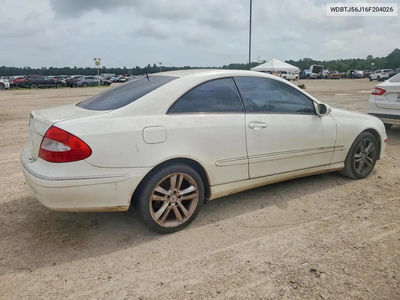 2006 Mercedes-Benz Clk 350 VIN: WDBTJ56J16F204026 Lot: 57333766