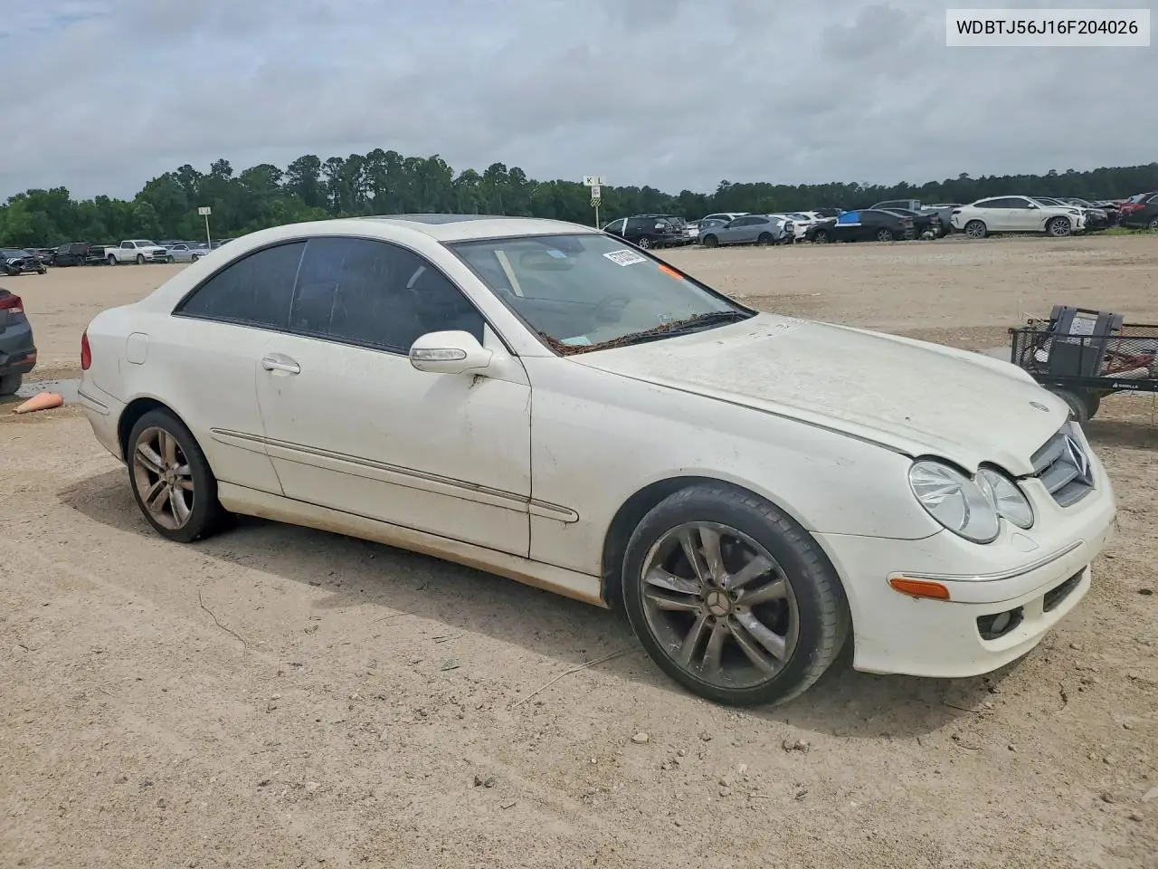 2006 Mercedes-Benz Clk 350 VIN: WDBTJ56J16F204026 Lot: 57333766