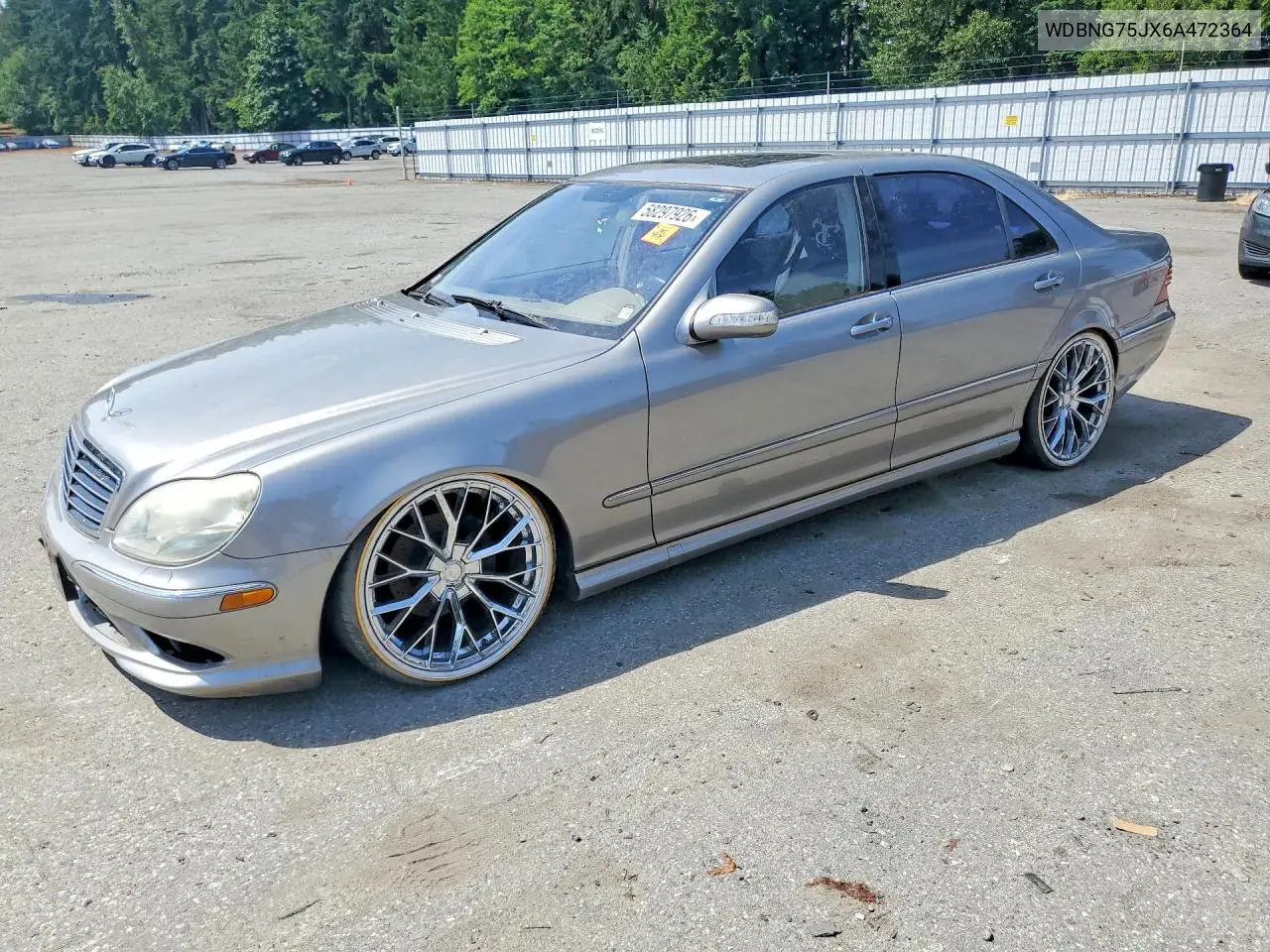 2006 Mercedes-Benz S 500 VIN: WDBNG75JX6A472364 Lot: 58297926