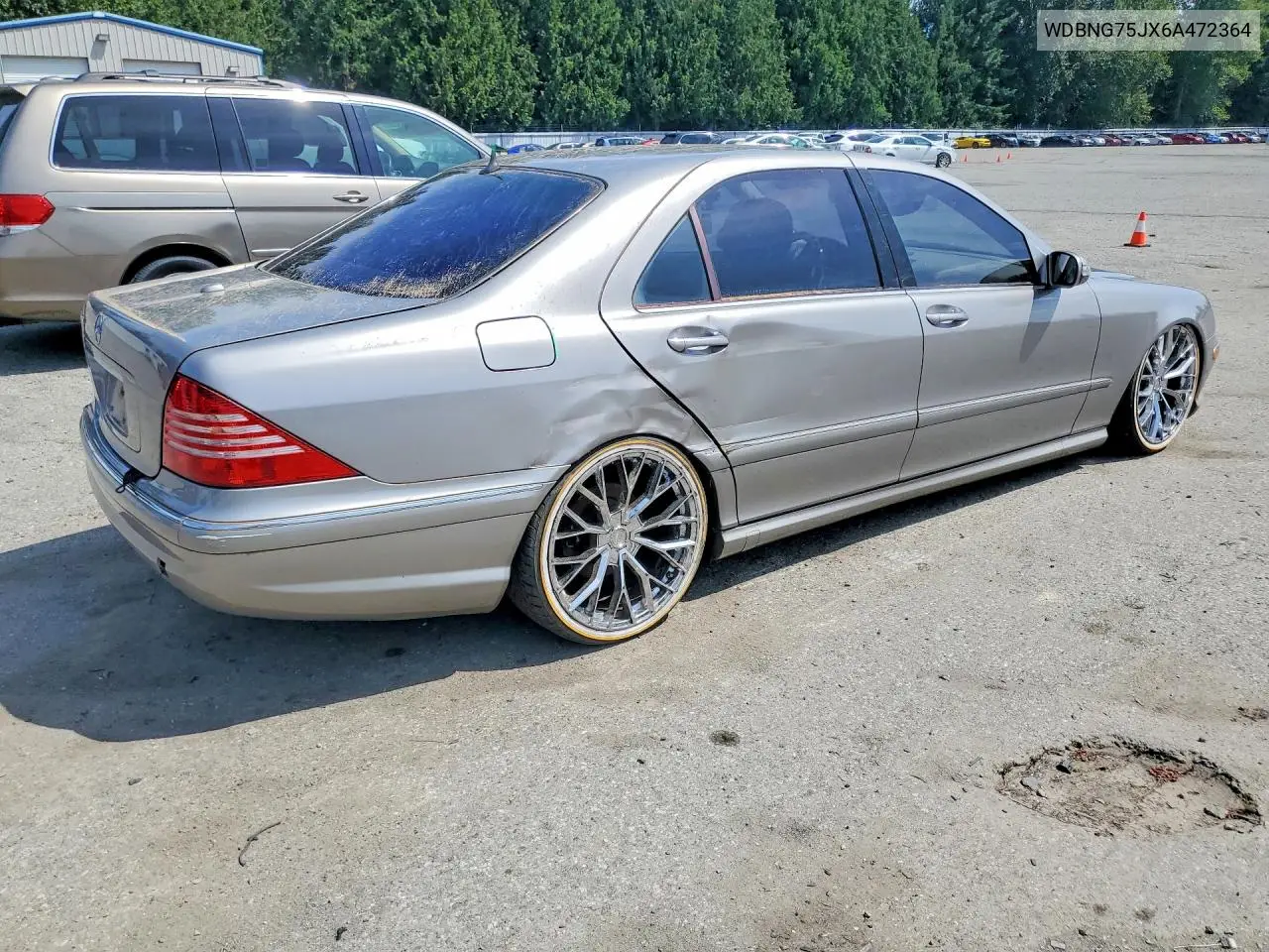 2006 Mercedes-Benz S 500 VIN: WDBNG75JX6A472364 Lot: 58297926