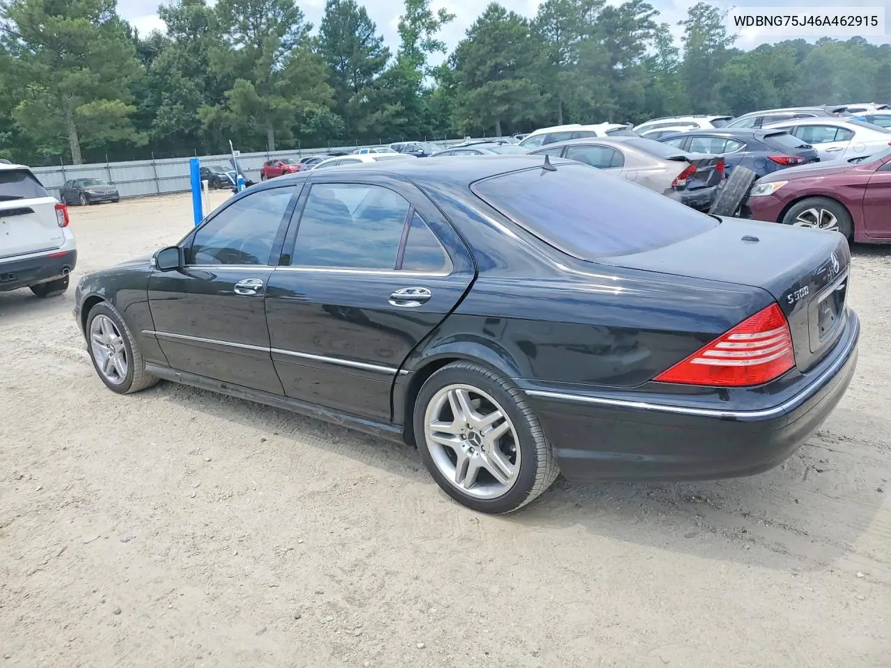 2006 Mercedes-Benz S 500 VIN: WDBNG75J46A462915 Lot: 58489496