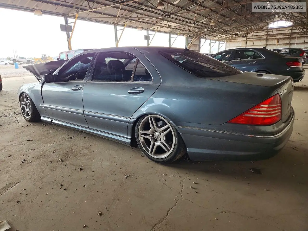 2006 Mercedes-Benz S 500 VIN: WDBNG75J96A482383 Lot: 60401916