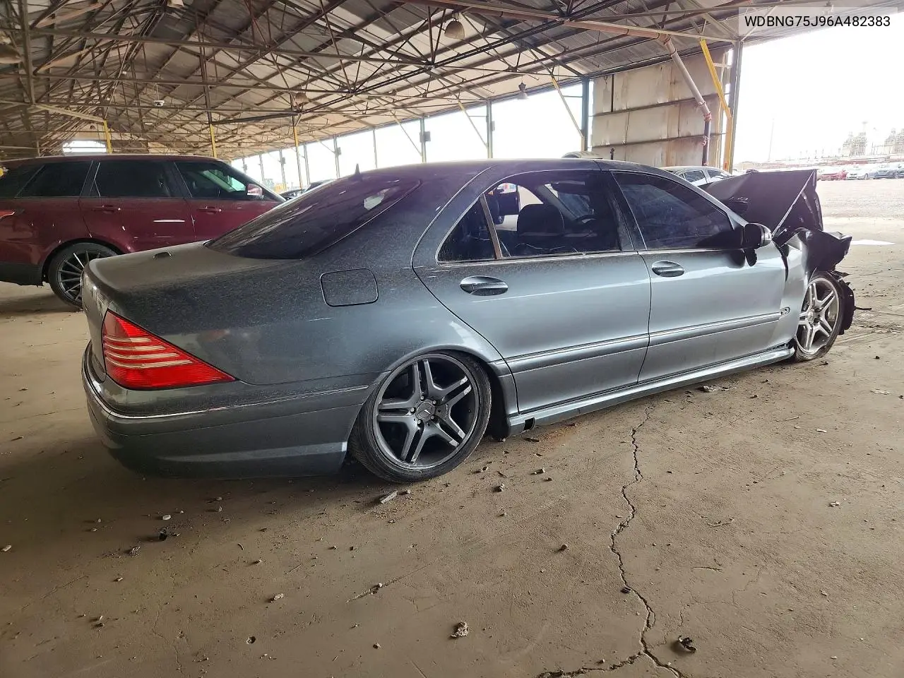 2006 Mercedes-Benz S 500 VIN: WDBNG75J96A482383 Lot: 60401916