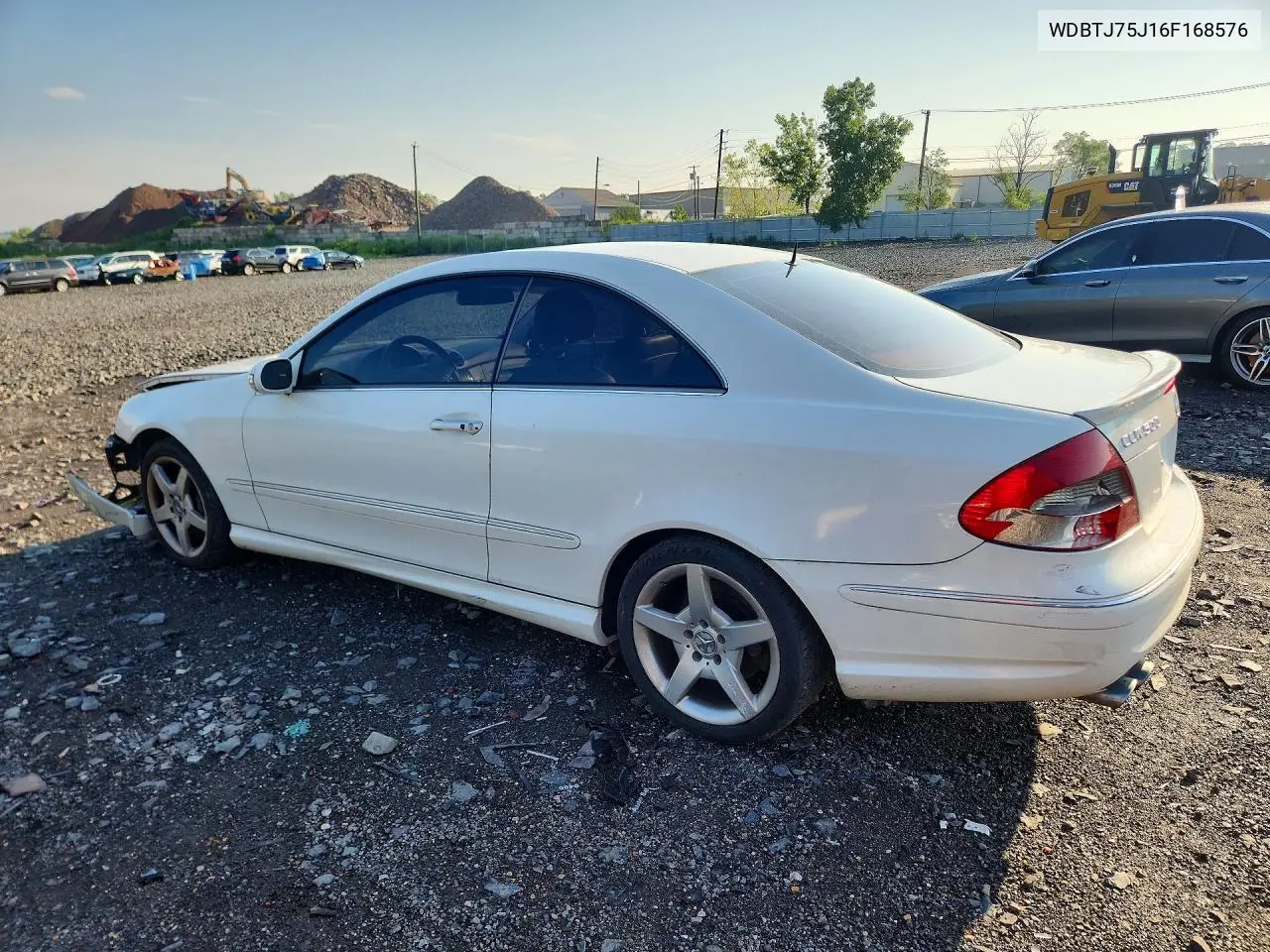 2006 Mercedes-Benz Clk VIN: WDBTJ75J16F168576 Lot: 60472366