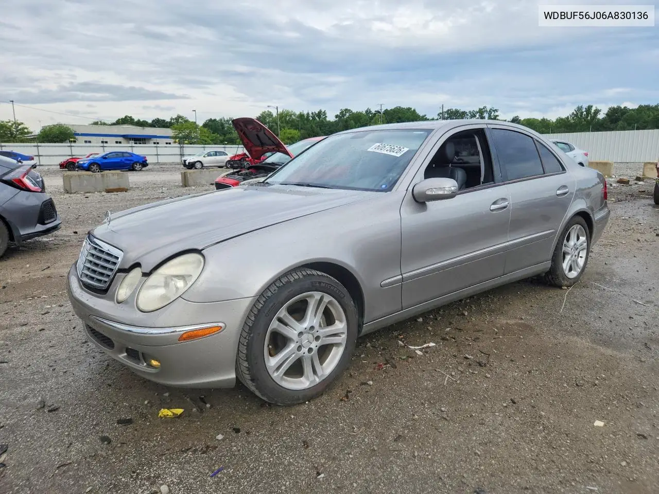 2006 Mercedes-Benz E 350 VIN: WDBUF56J06A830136 Lot: 60675626