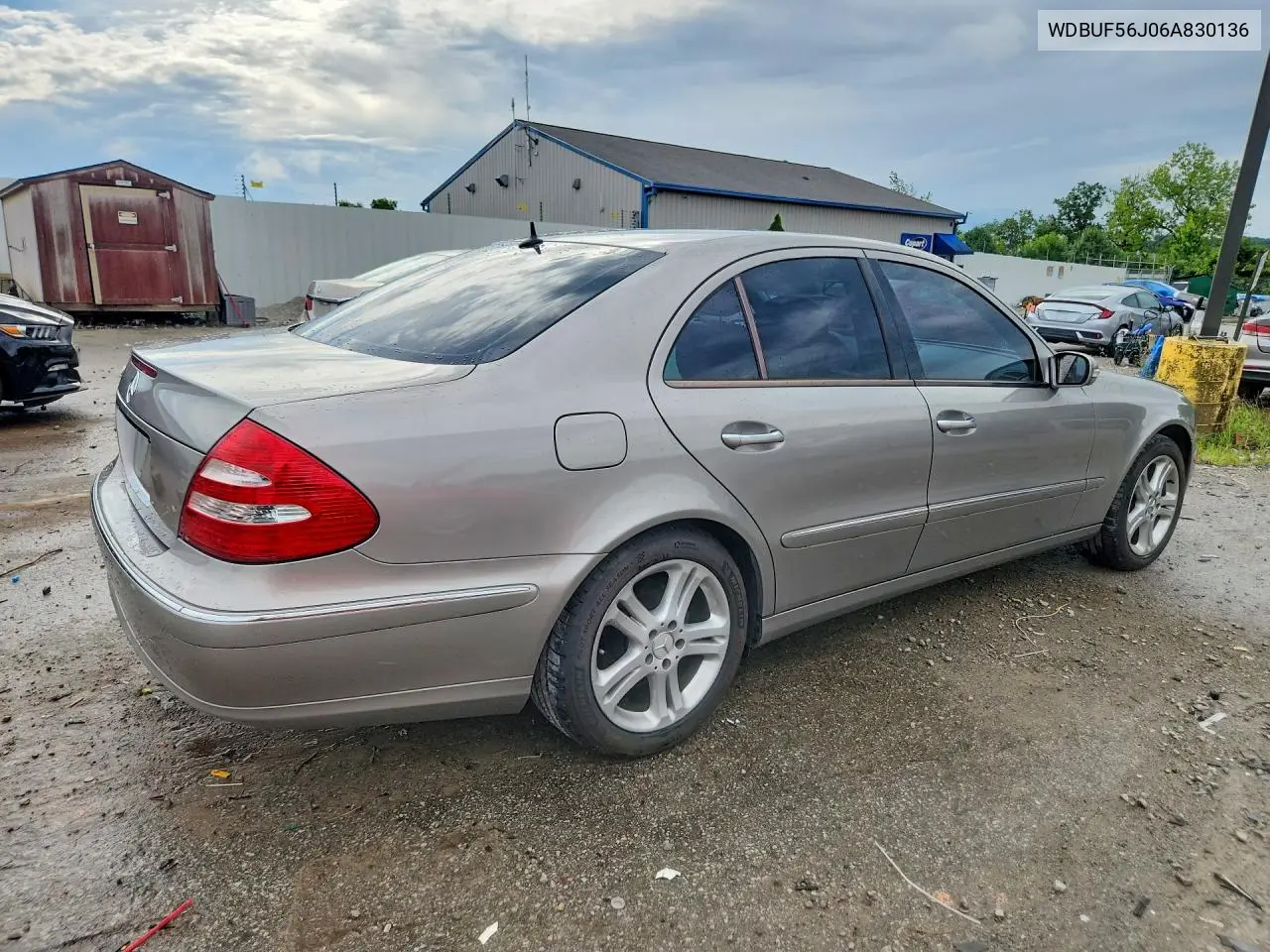 2006 Mercedes-Benz E 350 VIN: WDBUF56J06A830136 Lot: 60675626