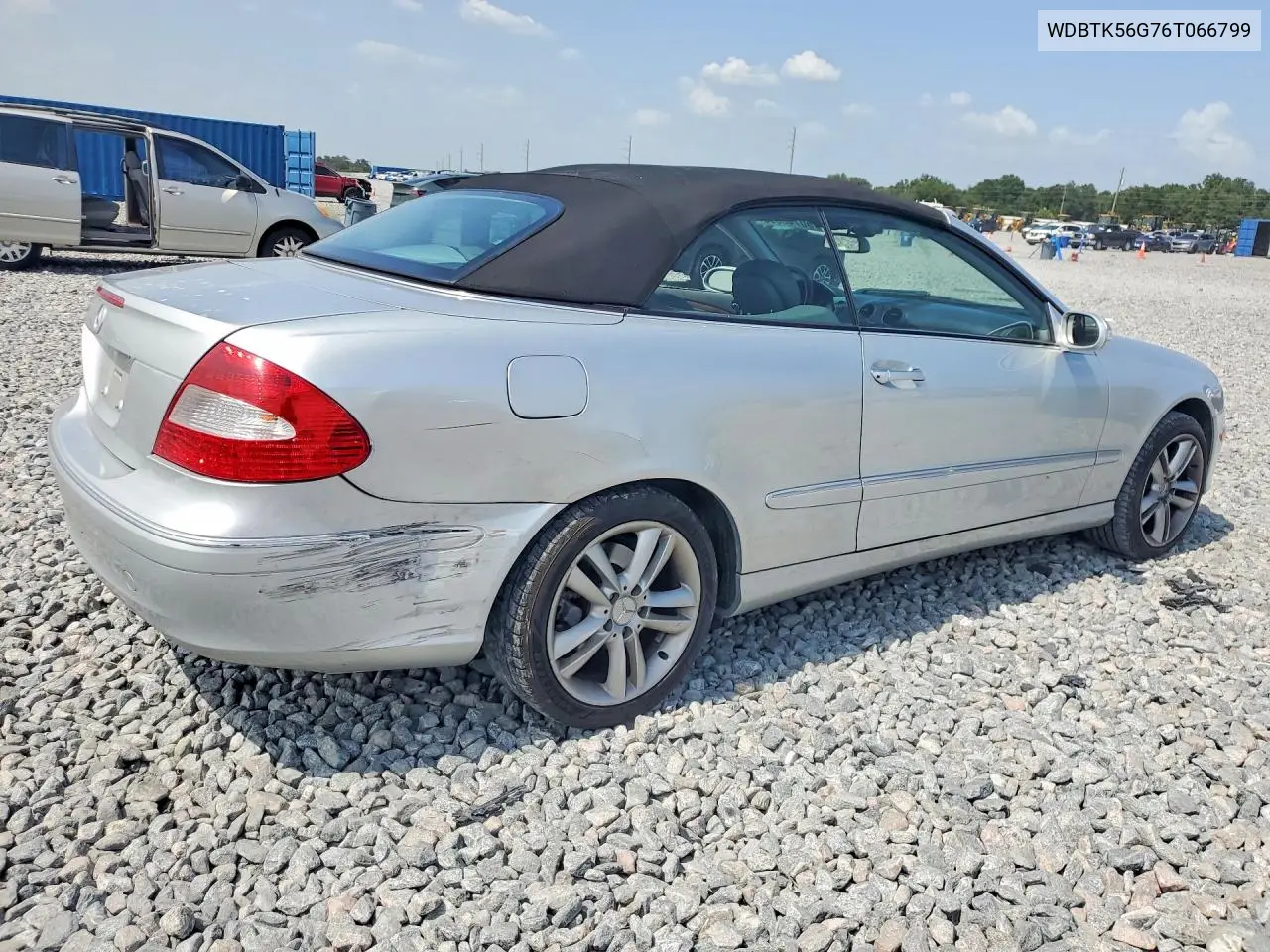 2006 Mercedes-Benz Clk 350 VIN: WDBTK56G76T066799 Lot: 60746596